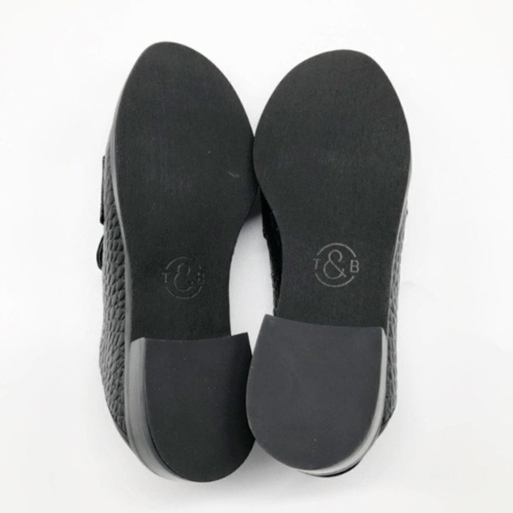 TREASURE & BOND Nox Collapsible Black Croc Loafer - Picture 7 of 7